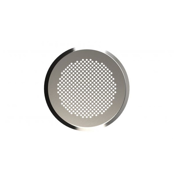 Zehnder Designgitter ComfoGrid Venezia rund DN125 Edelstahl Filter 160mm 990320780