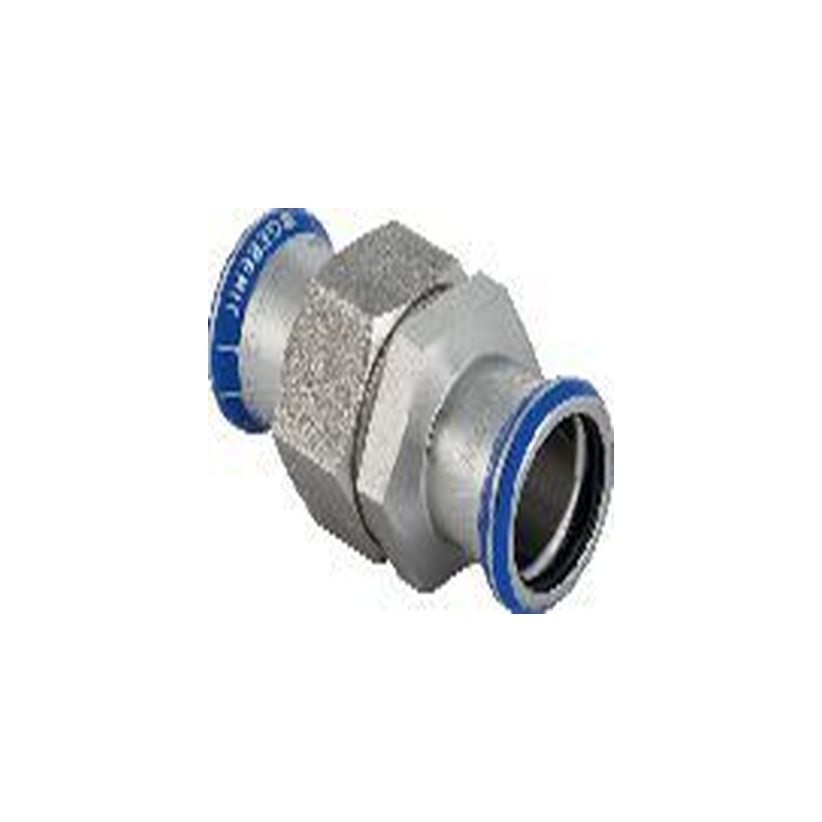 GEBERIT Edelstahl Verschraubung Mapress d28 Überwurfmutter Pressindikator EPDM 35393