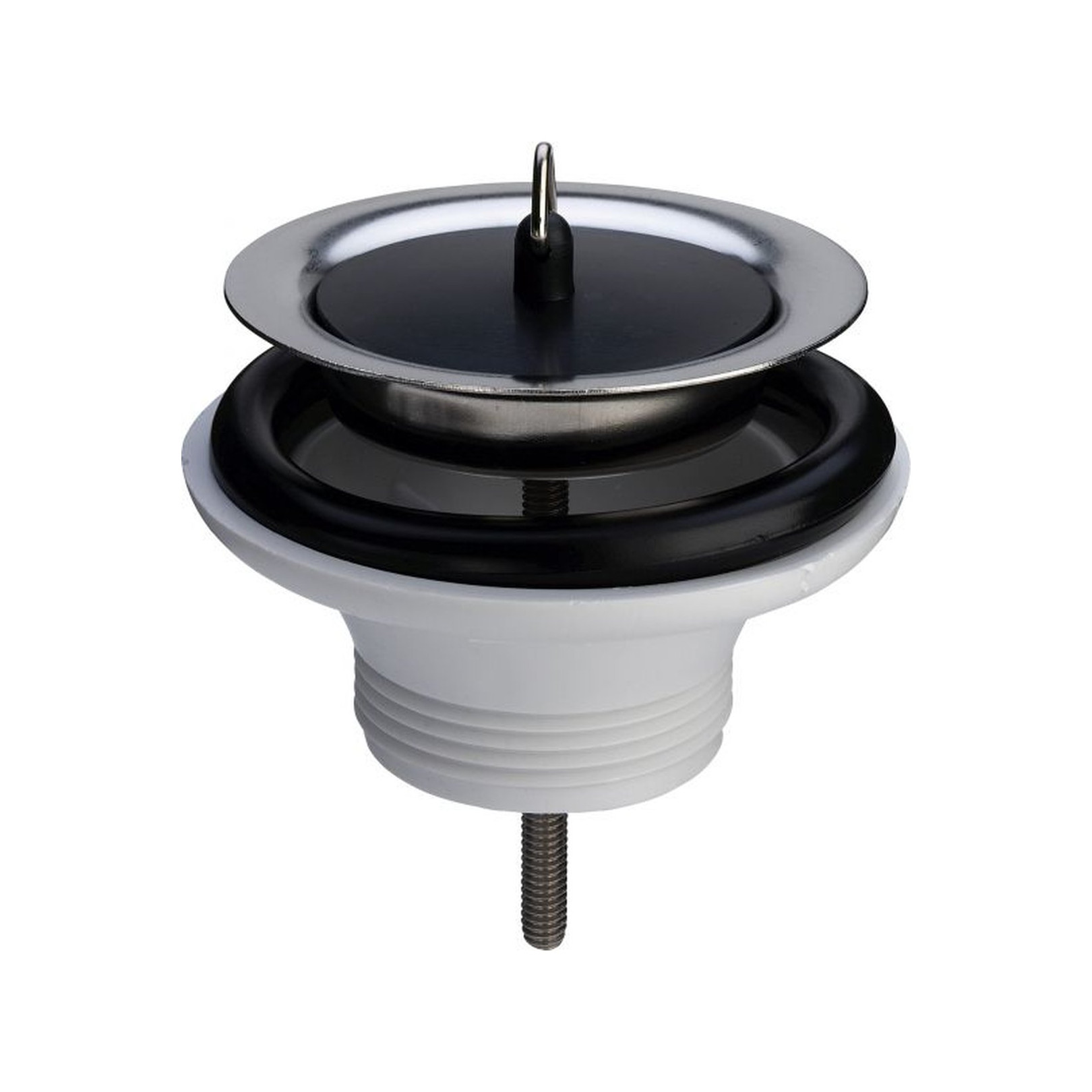 Viega Spültisch-Ventil 7122K 1 1/2 Zoll 80 mm Aufbauhöhe 40 mm Kunststoff Dreieckhaken 109516