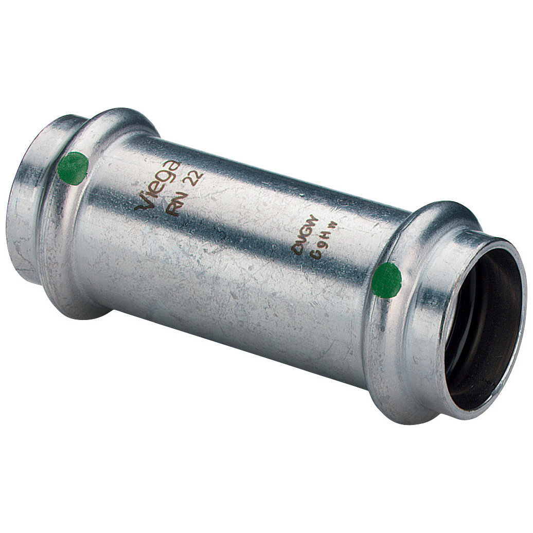 Viega Sanpress Inox 2315.5 Schiebemuffe Edelstahl 54mm SC-Contur 436438