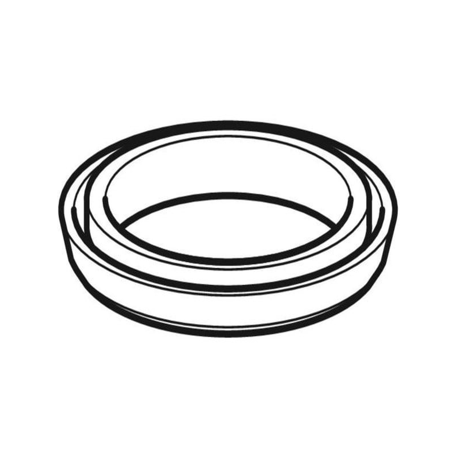 Geberit Profildichtung Bassin 241.859 Ersatzdichtung UP-Spülkasten ab 2008 Serviceöffnung 22x14 cm 241868001