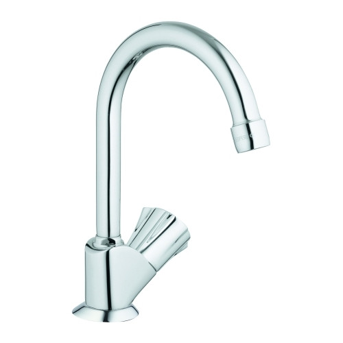 Grohe Standventil Costa DN15 schwenkbarer Rohrauslauf Chrom Metallgriff Longlife 20393001