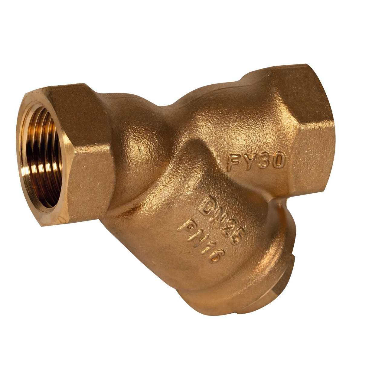 Honeywell Schmutzfänger FY30 1-Zoll Messing Innengewinde Feinsieb FY30-1A