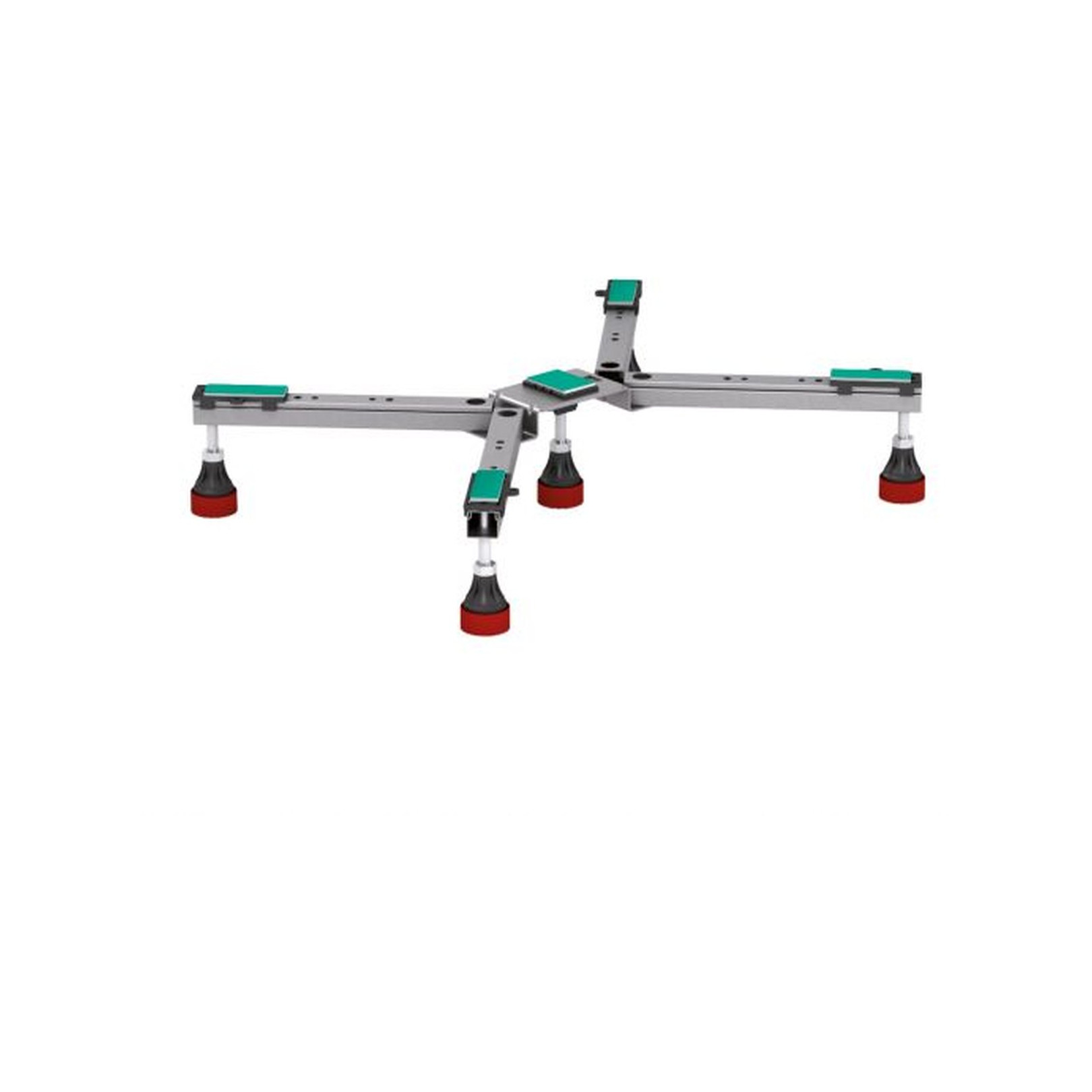 Mepa Duschwannenfuss BW-5 SF 150140 ADS höhenverstellbar Stahl Acryl 80-100cm 5 Schraubfüße