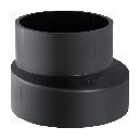 Geberit PE Reduktion exzentrisch kurz d125-75 HDPE Abwasserrohr schweissbar 368576161