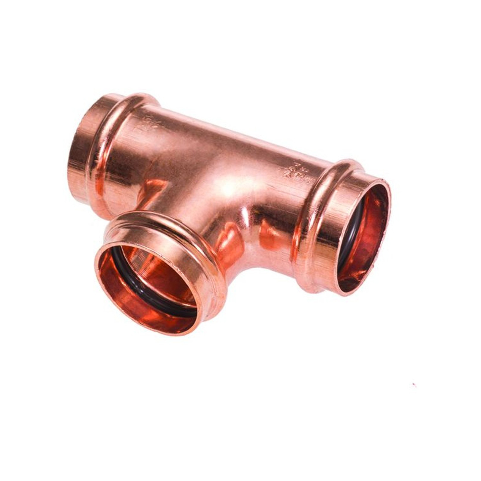 IBP B Press T-Stück P5130 28 mm Kupfer EPDM O-Ring DVGW P5130 02828028