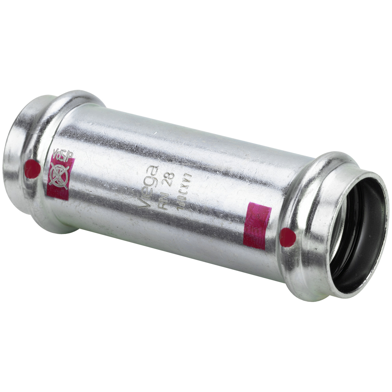 Viega Prestabo Schiebemuffe 1115.5 Stahl 54mm SC-Contur 558116