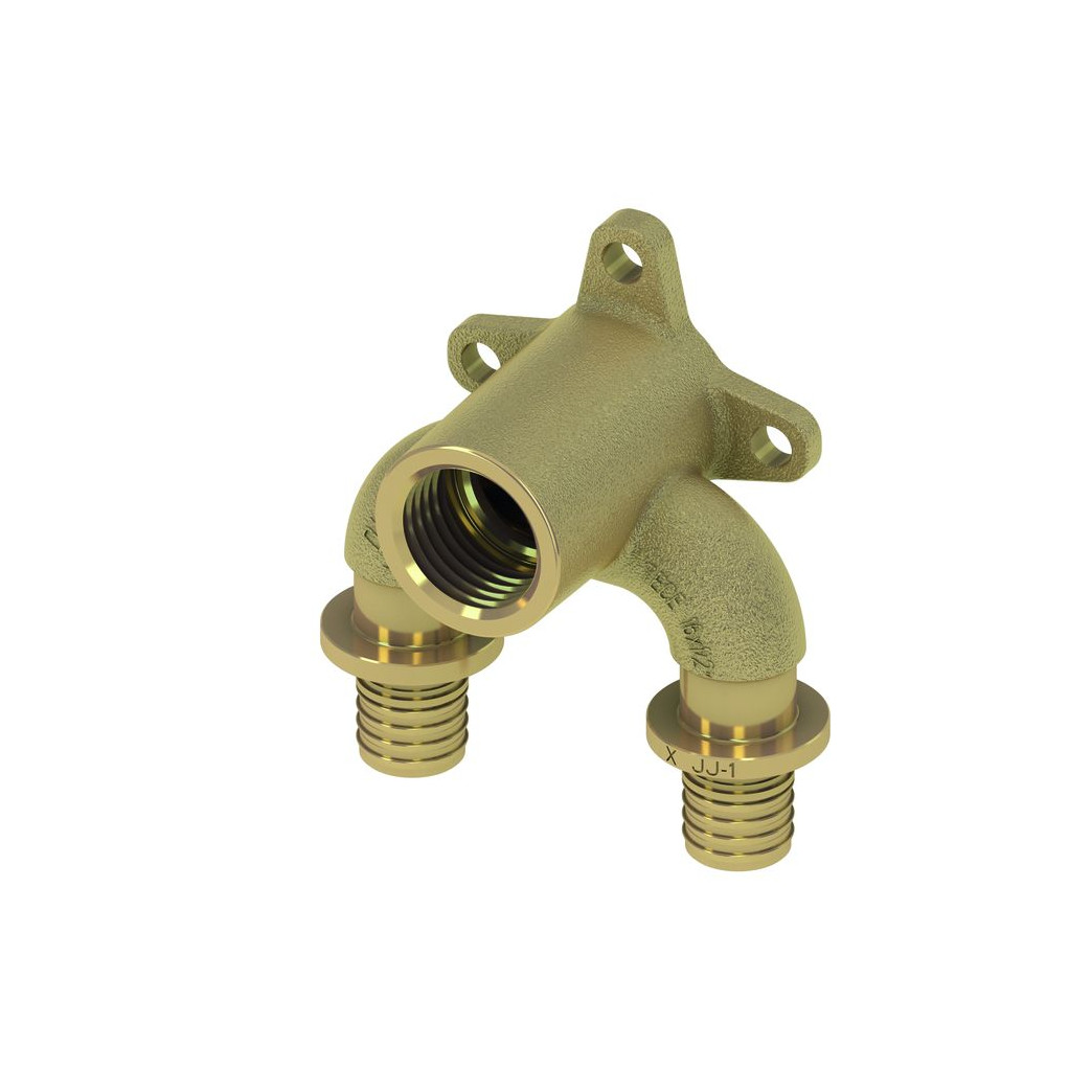 TECEflex U-Doppelwandscheibe druckverlustoptimiert Siliziumbronze 20 Rp 1-2 708626