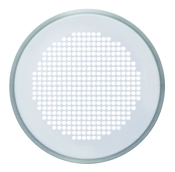 Zehnder Designgitter ComfoGrid Venezia rund DN125 Edelstahl Filter 160mm 990320780