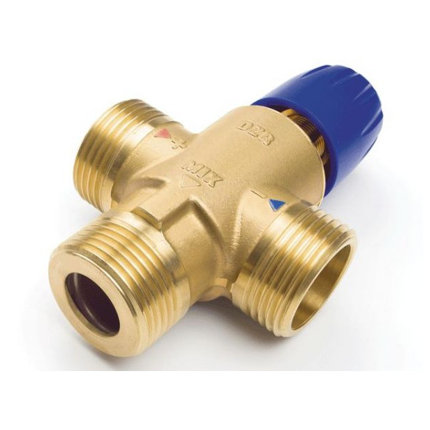 Taconova Mischventil NovaMix Standard 70FS DN20 1 SP Messing poliert 252.6003.107