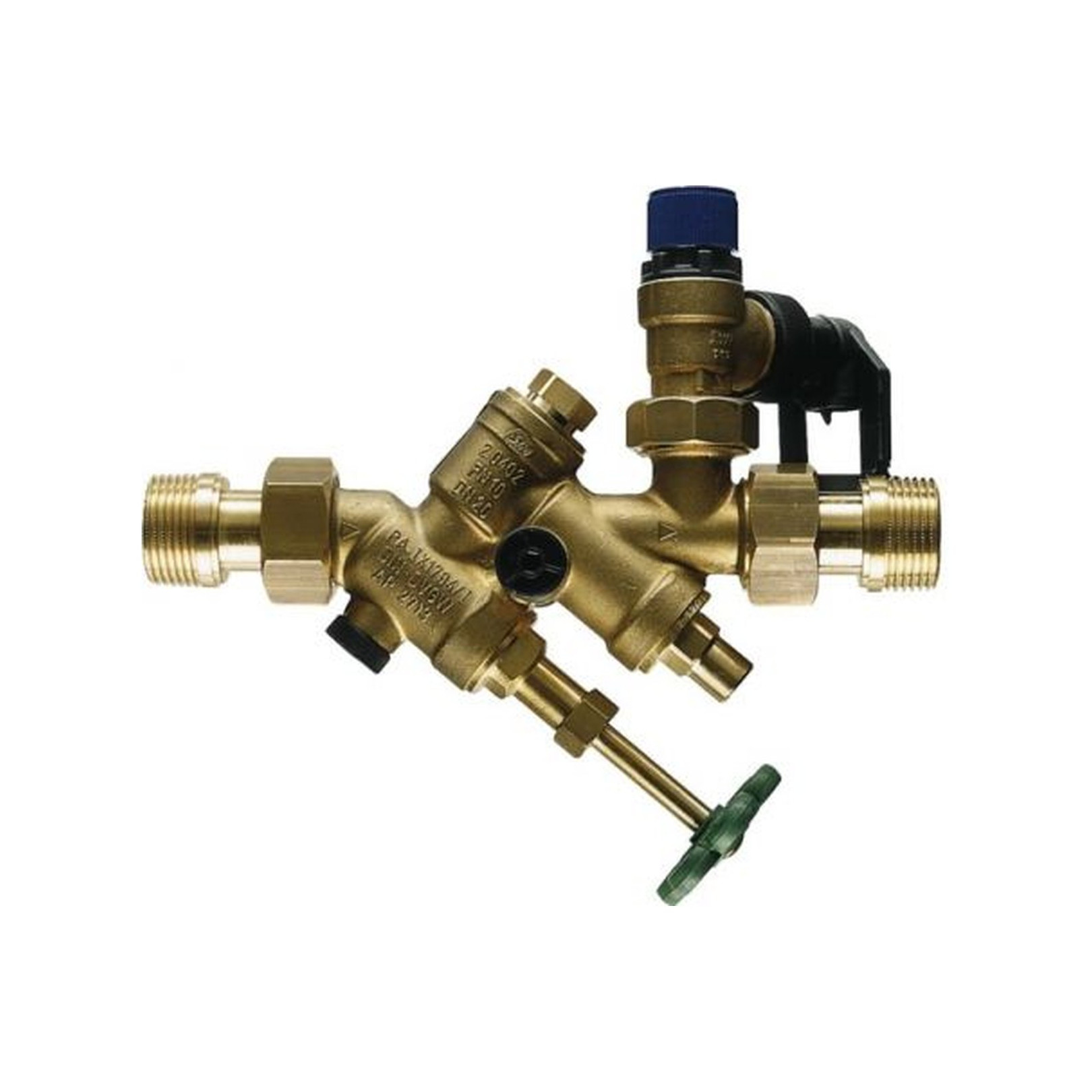 Stiebel Eltron Sicherheitsgruppe ZH 1 Warmwasser-Standspeicher 10 bar Absperrventil DN 20 Rohrunterbrecher 074370