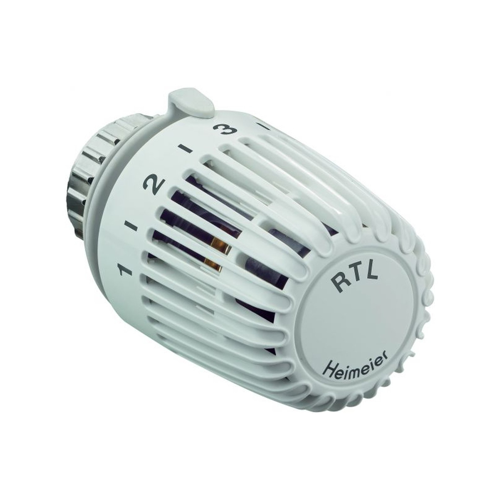 Heimeier Thermostatkopf RTL Rücklauftemperaturbegrenzer Ersatz weiß RAL 9016 M30x1.5 6500-00.500