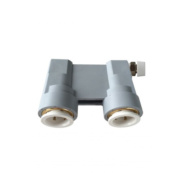 John Guest Abdrueck-Bruecke 16mm Kunststoff Steckfitting JG-BRUECKE16