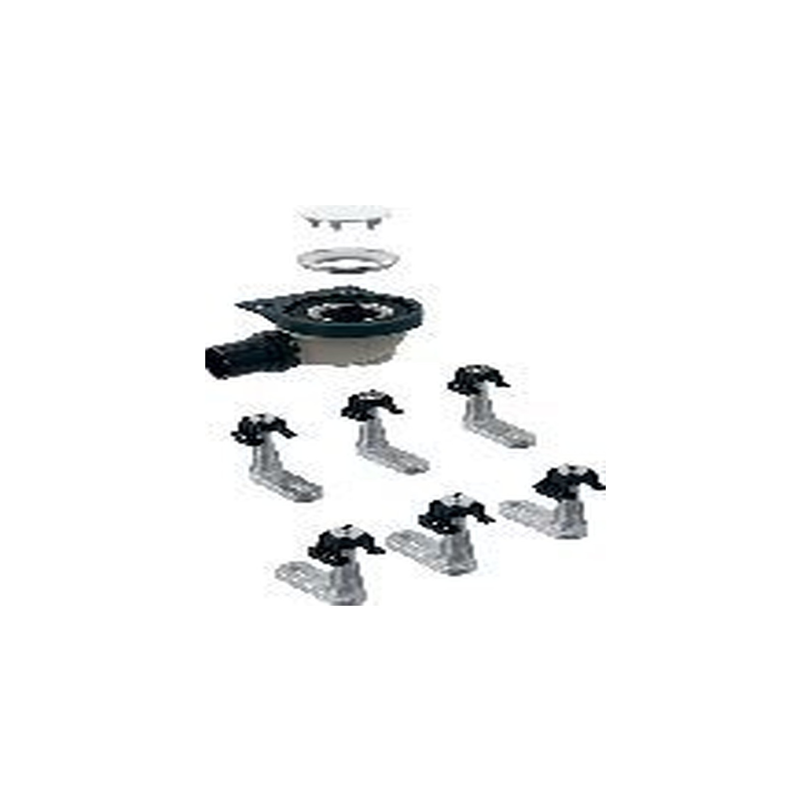 Geberit Duschwannenablauf Setaplano 6 Füße Sperrwasserhöhe 50 mm d50 154013001