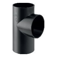 Geberit PE Abzweig 88,5Grad d75-50 Abwasserrohr schweissbar PE-HD 365162161