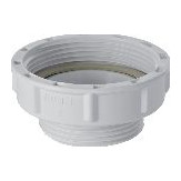 Geberit Reduktion G2 x G1 1 2 Kunststoff weiß-alpin Flachdichtung 213906111