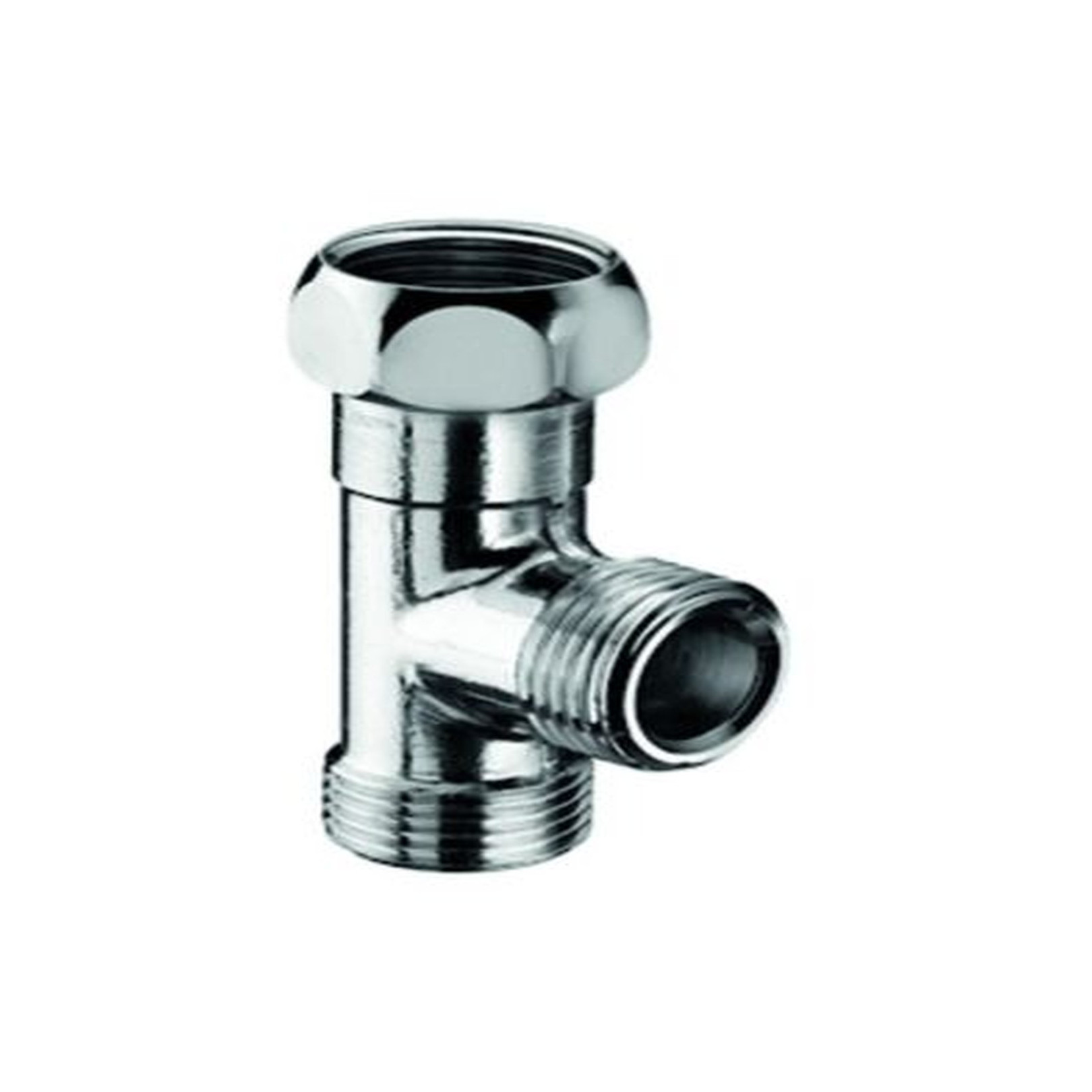 Schell T-Stück verchromt DN10 3/8 Zoll IGxAGxAG Messing CW617N Trinkwasser geeignet 270280699