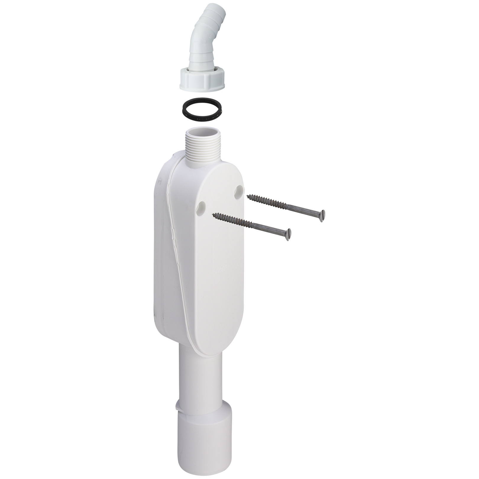 Viega Geruchverschluss 5636.1 364687 40mm Wandmontage senkrechter Abgang Kunststoff