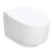 Geberit Dusch-WC AquaClean Mera Comfort Wand-WC TurboFlush WhirlSpray Sitzheizung Geruchsabsaugung Softclose Fernbedienung weiß-alpin 146210111