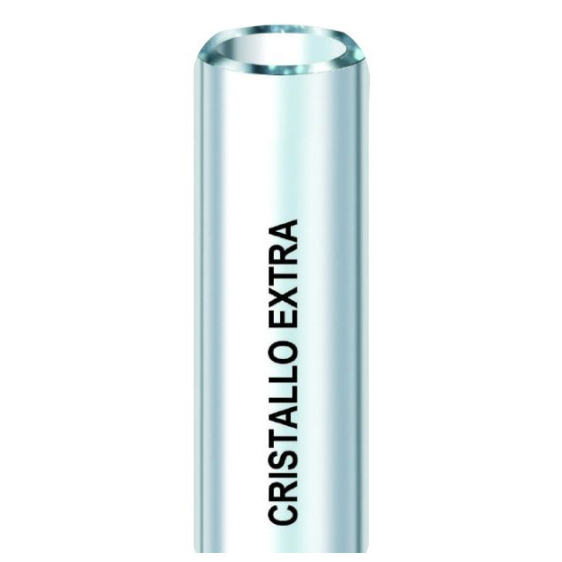 iWater PVC-Schlauch Cristallo Extra 9x13 mm transparent 50 m Rolle phthalatfrei 76118