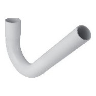 Geberit Spülbogenverlängerung 135Grad Steckmuffe weiss-alpin d44 PVC 118021111