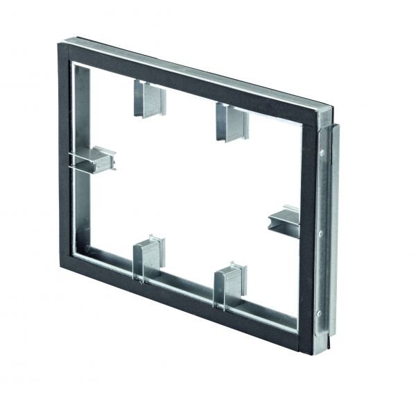 Zehnder Distanzrahmen ComfoWell CW320 320x230x24mm Stahlblech verzinkt Fixierschieber 990323538