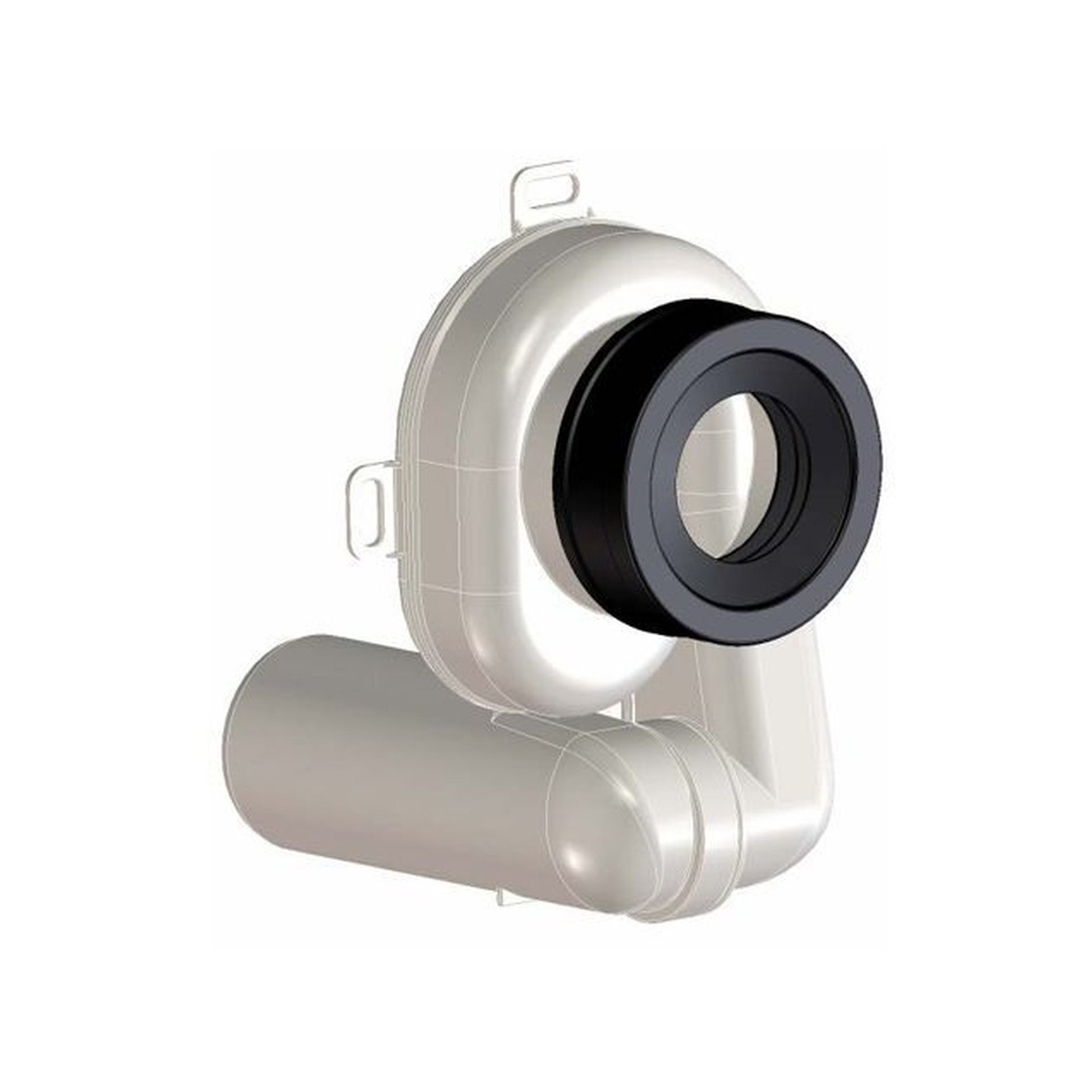 Dallmer Urinal-Absaugsiphon HL 430 DN 50 Abgang senkrecht waagerecht 360021