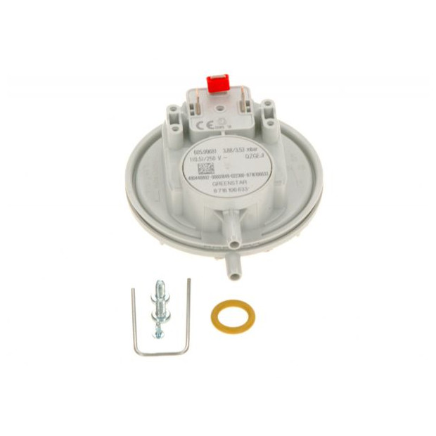 BOSCH Druckschalter Ersatzteil TTNR 87161066330 kompatibel GC7000iW ZSB ZWB 100x100x50mm 0,069kg 87161066330