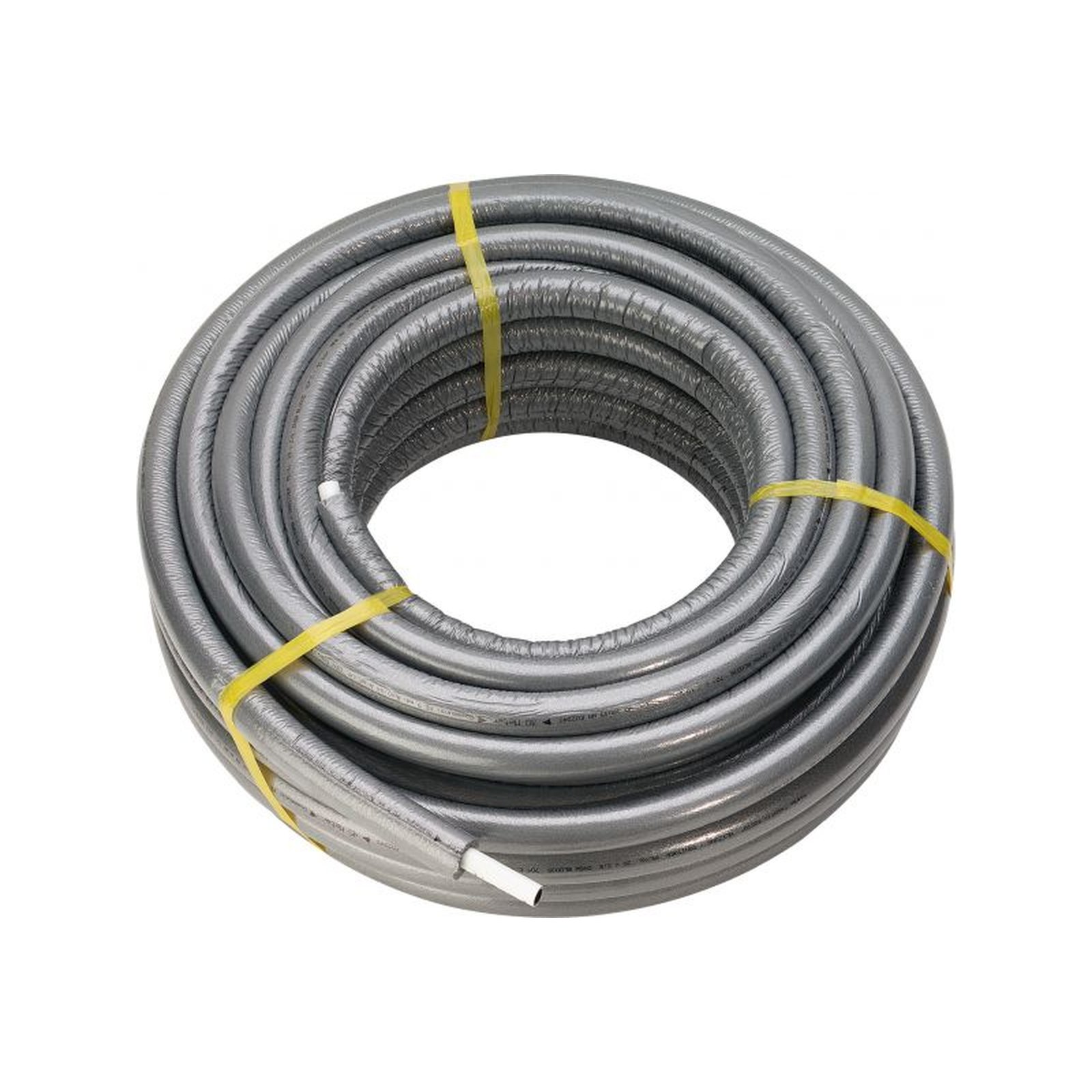 Viega Mehrschichtverbundrohr Sanfix Fosta PE-Xc/Al 25x2.7mm 25m Dämmung 9mm weiß 625092