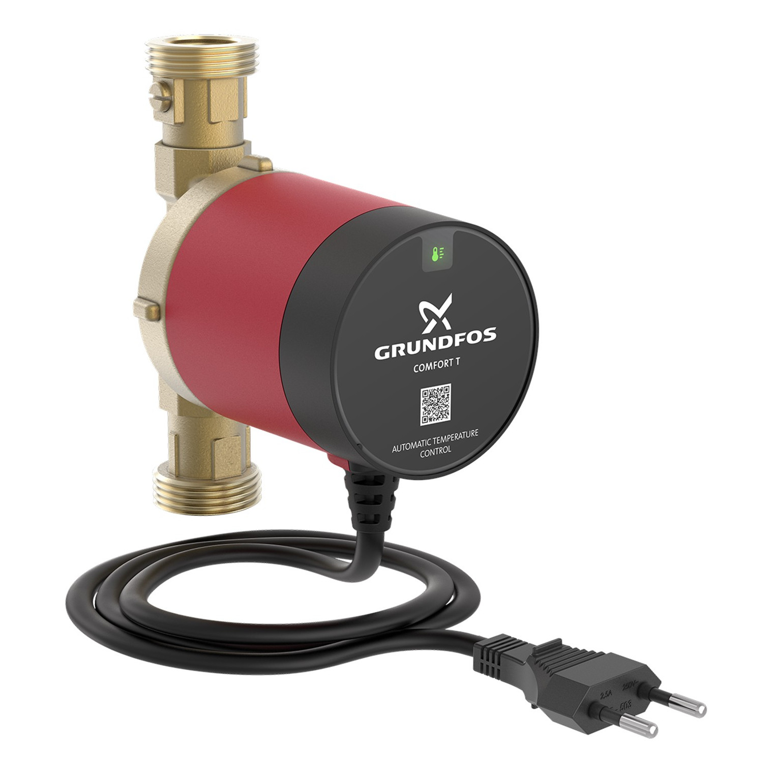 Grundfos Zirkulationspumpe COMFORT 15-14 BX T DACH Hocheffizienz Trinkwasserpumpe Temperatursteuerung 93095533