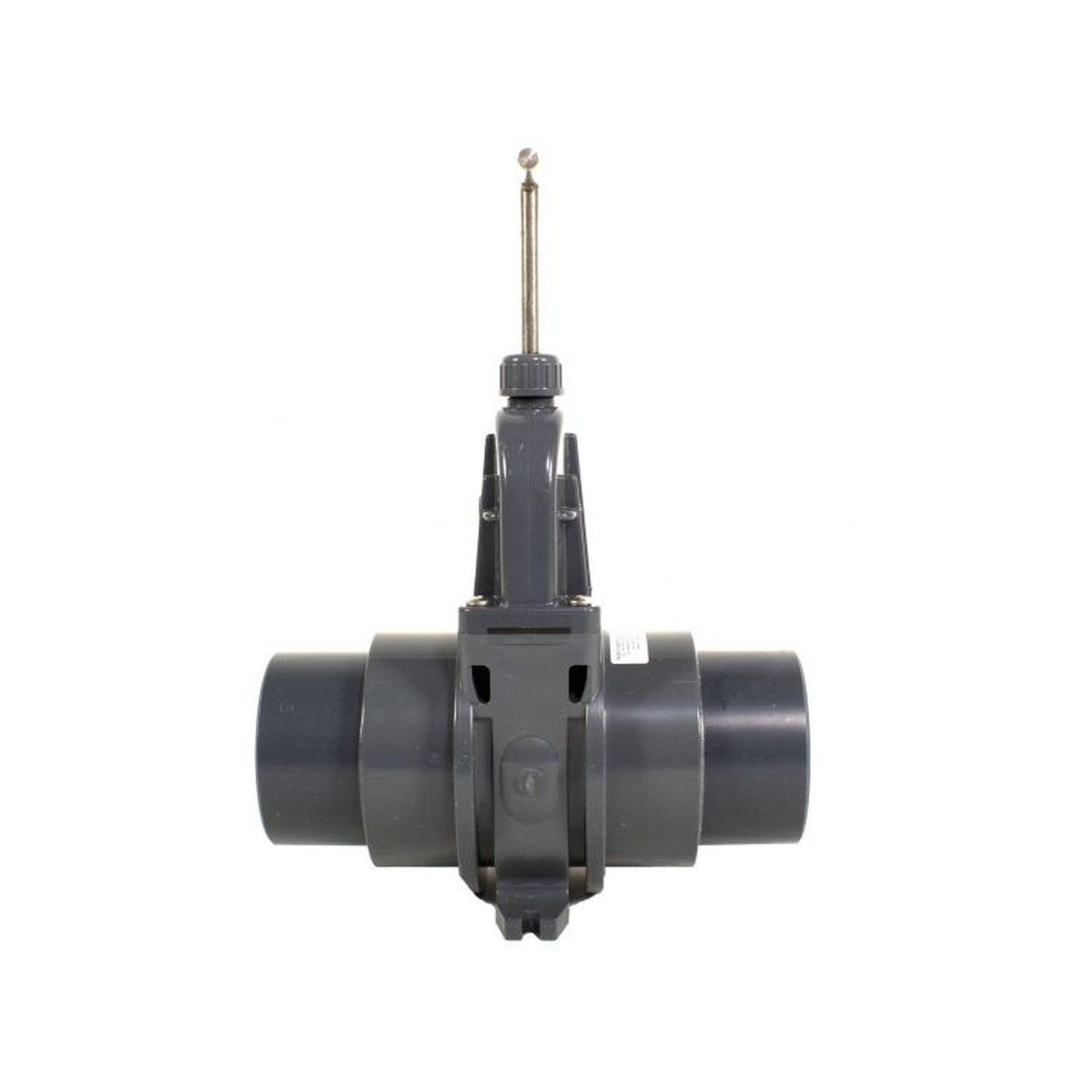 Jung Pumpen Zulaufschieber PVC DN100 2 Rohrstutzen Edelstahl Verschlussstange PN2.5 JP28297