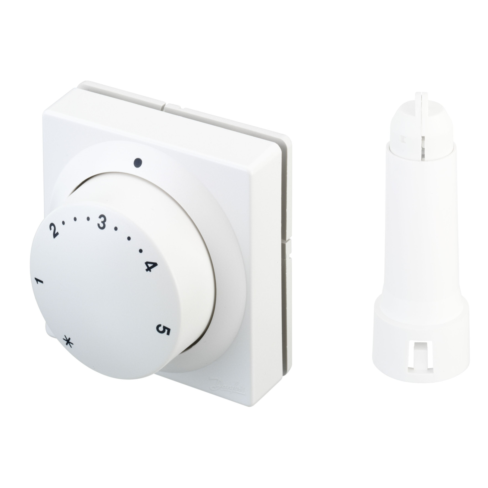 Danfoss Ferneinstellelement RA 5062 RAL 9016 weiß Kapillarrohr 2m Temperaturbereich 8-28°C Hersteller-Artikelnummer 013G5062
