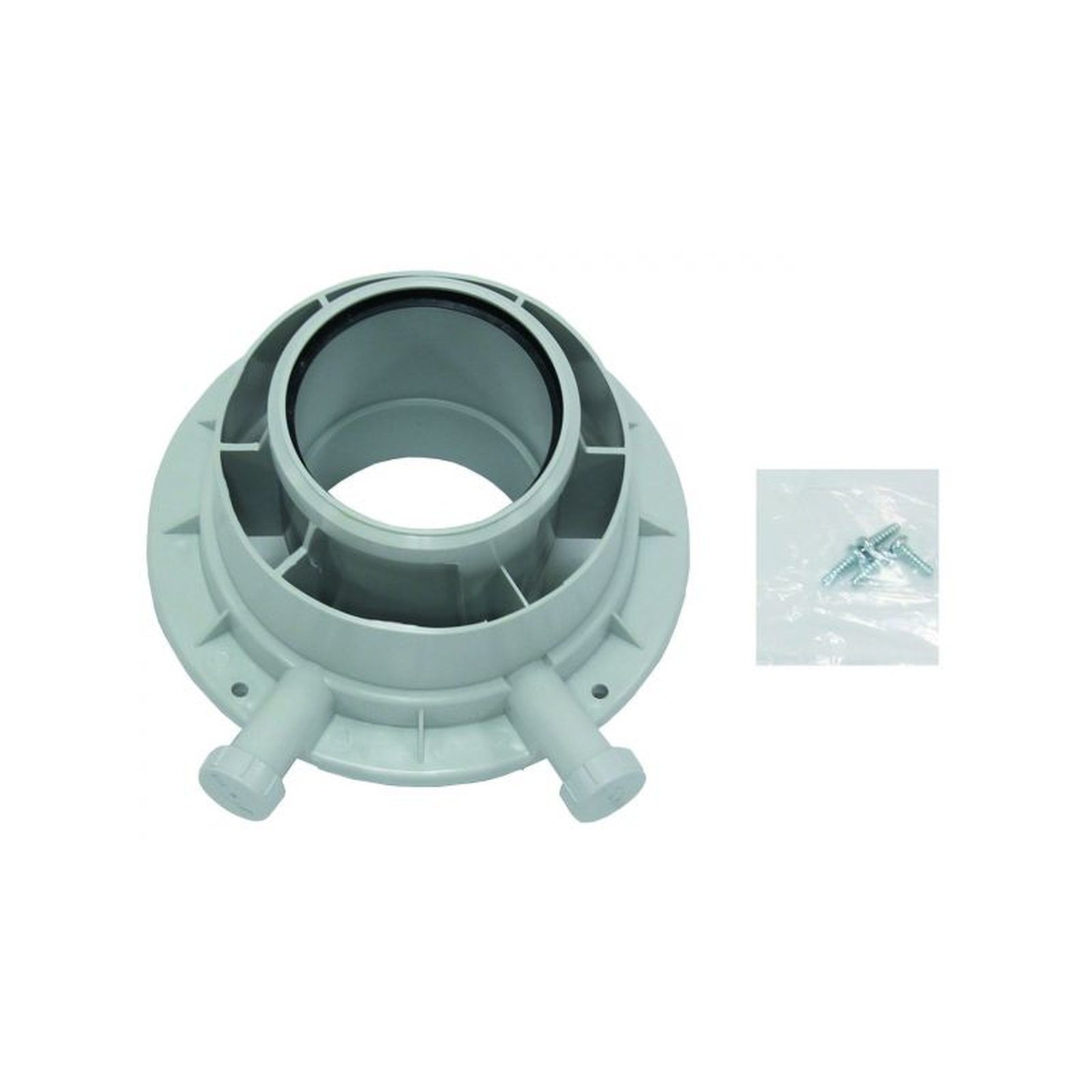 Vaillant Geräteanschlussstück Abgasleitung konzentrisch 80/125 PP 60/100 auf 80/125 mm 303926