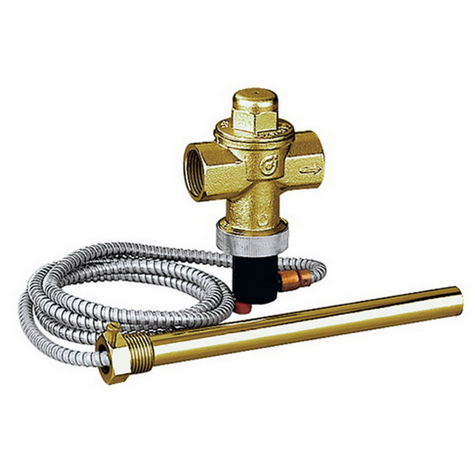 Caleffi Thermische Ablaufsicherung 543 3/4 Zoll 1300 mm 10 bar zweifache Fühlersicherung 543503
