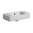 Geberit Waschtisch Renova Compact 50x25 cm Hahnloch rechts Überlauf weiss 276150000