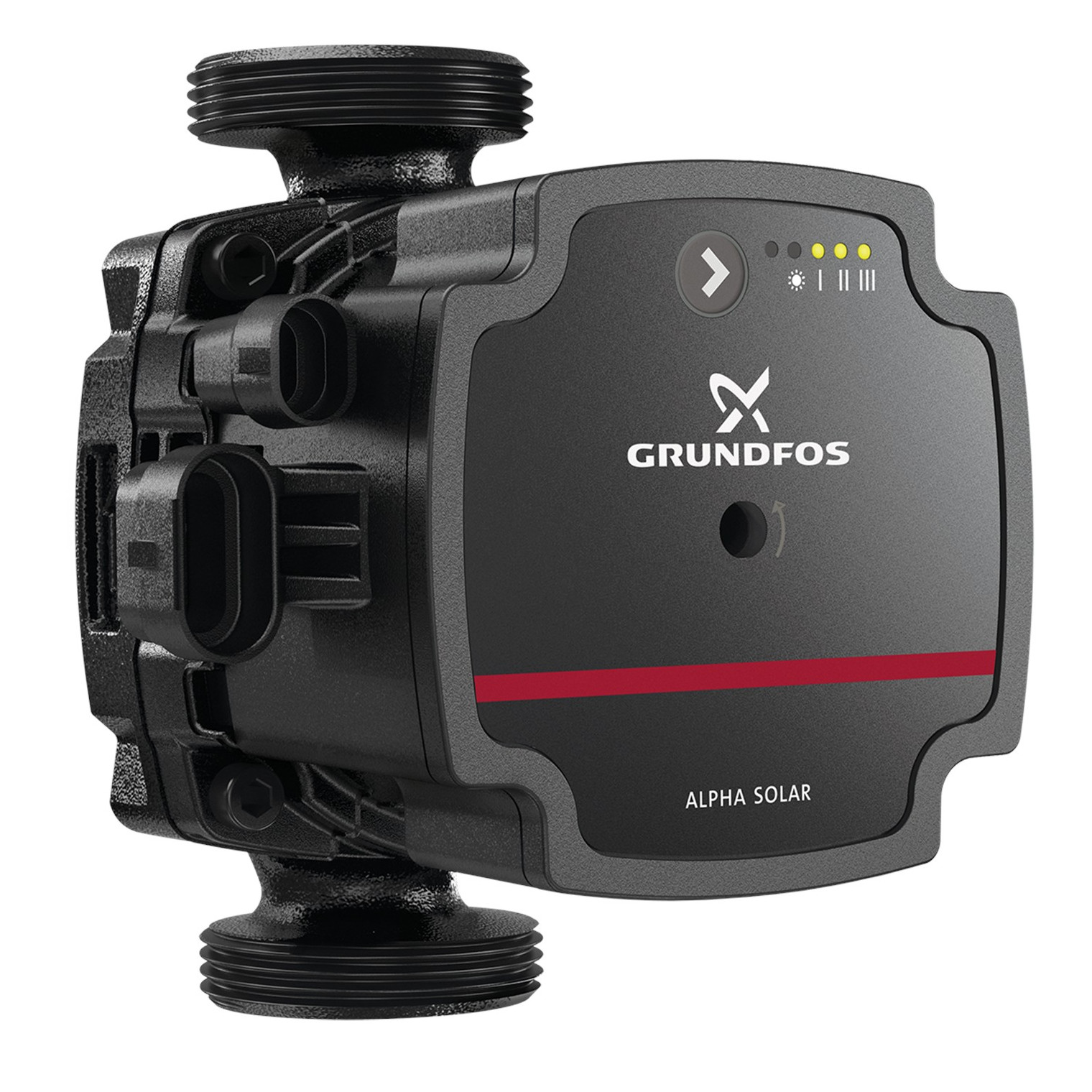 Grundfos ALPHA SOLAR 25-75 Hocheffizienz-Umwälzpumpe PN10 G1-1-2 130mm 1x230V 98989299