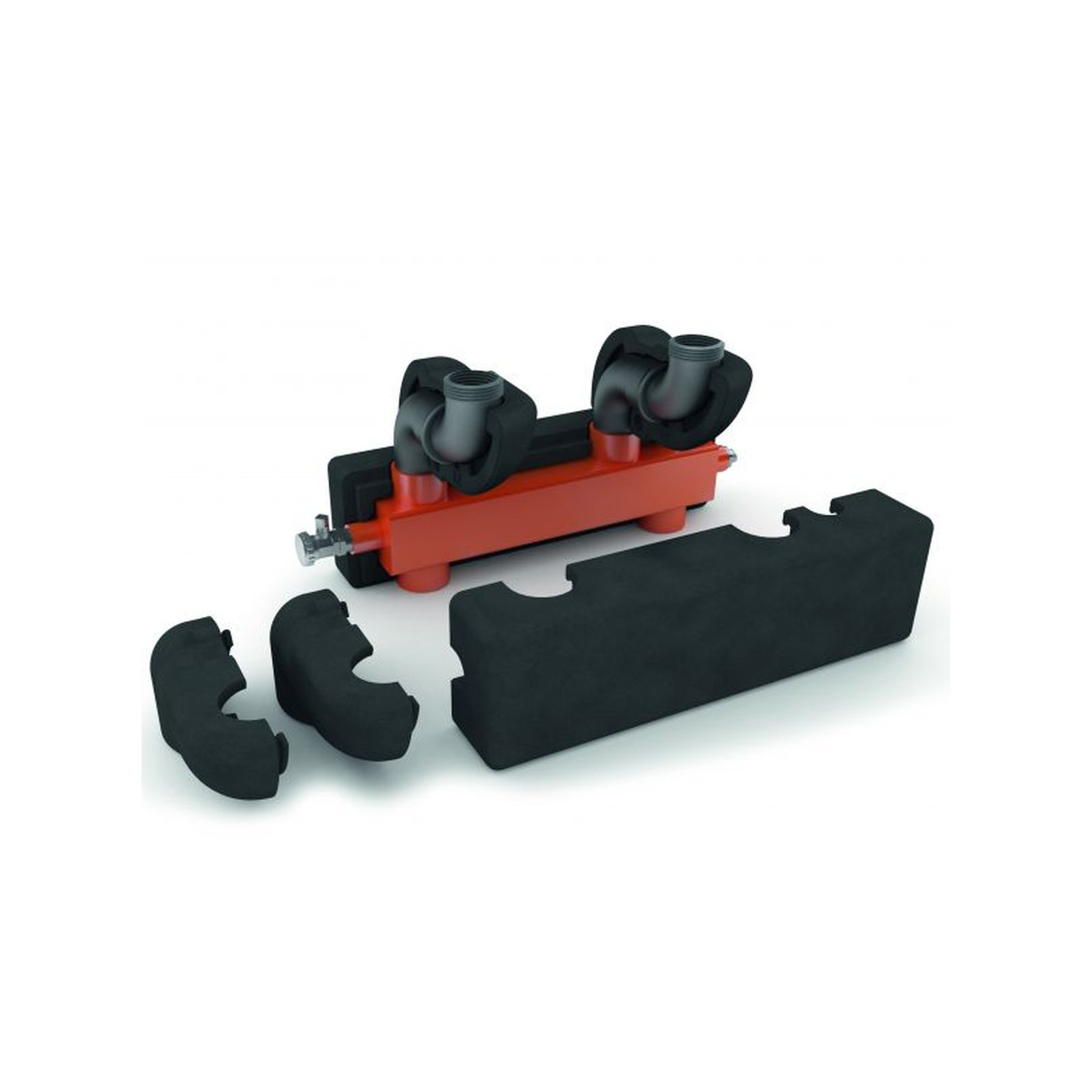 Vaillant Hydraulische Weiche WH 40-2 3,5 m3/h Horizontal Anschluss Rp 1 1/4 Wärmedämmung Fühler 0020248932