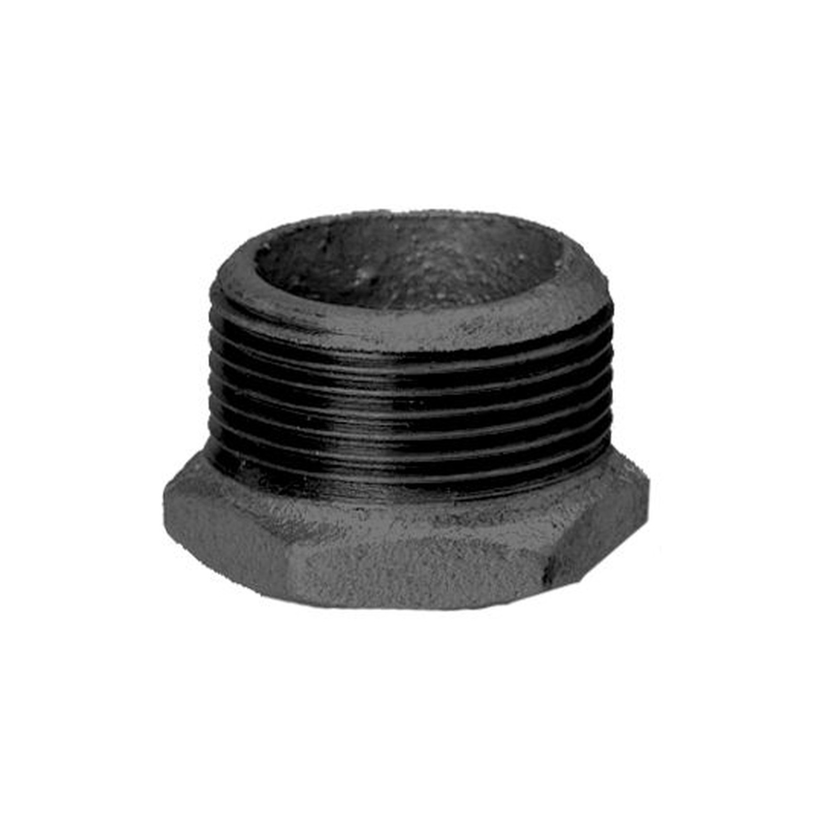 Schmidt Hermann Temperguss-Reduzierstück Nr.241 1-1-2 x 1-2 Zoll schwarz 14241025