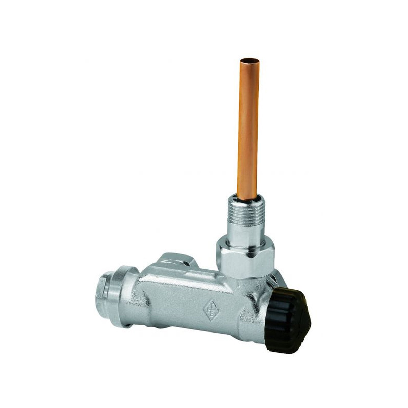 Heimeier E-Z Ventil Einrohrsystem Eckform DN15 Tauchrohr Rotguss Eurokonus 3877-02.000