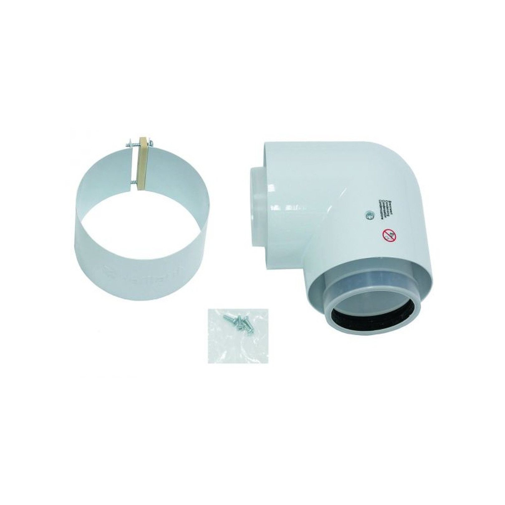 Vaillant Bogen 87 Grad konzentrisch 80/125 mm PP Brennwert Luft-/Abgasführung 303210