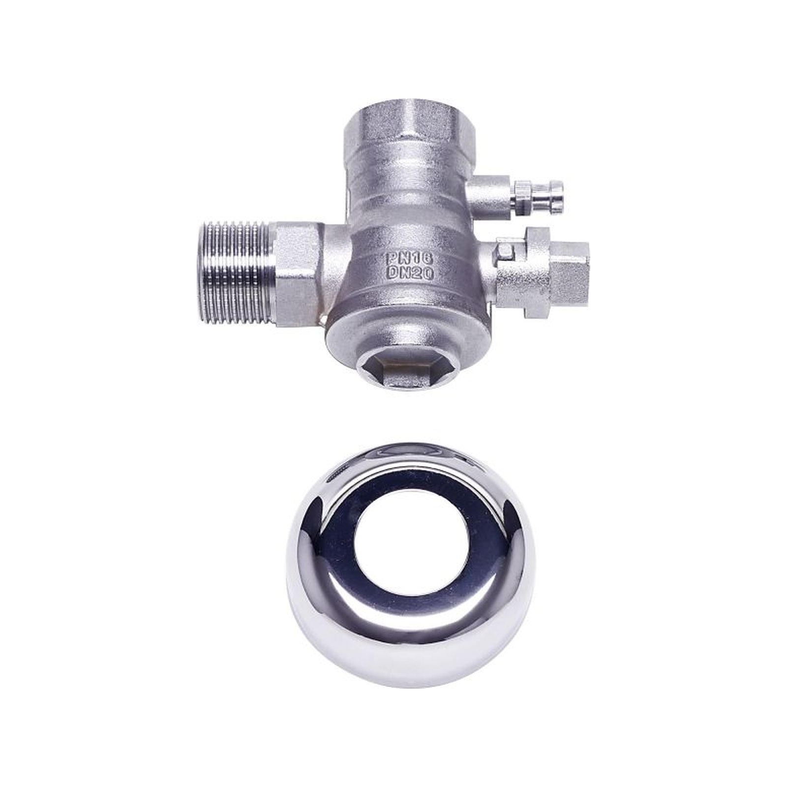 Bosch Wartungshahn R 3/4 Eckform Rosette Nr. 440/1 Installationszubehör 7738112210