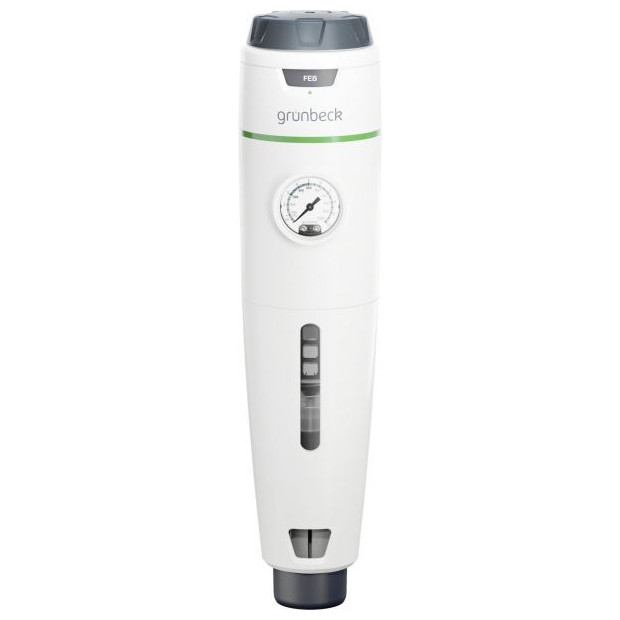 GRUENBECK Automatikfilter pureliQ ADX Trinkwasserfilter Druckminderer Edelstahlgewebe LED-Anzeige 101000060000