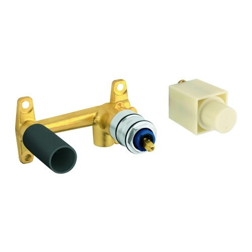 Grohe Einhand-UP-Universal-Einbaukörper 2-Loch-WT-Wandbatterien 35 mm SilkMove DR-Messing 23200000