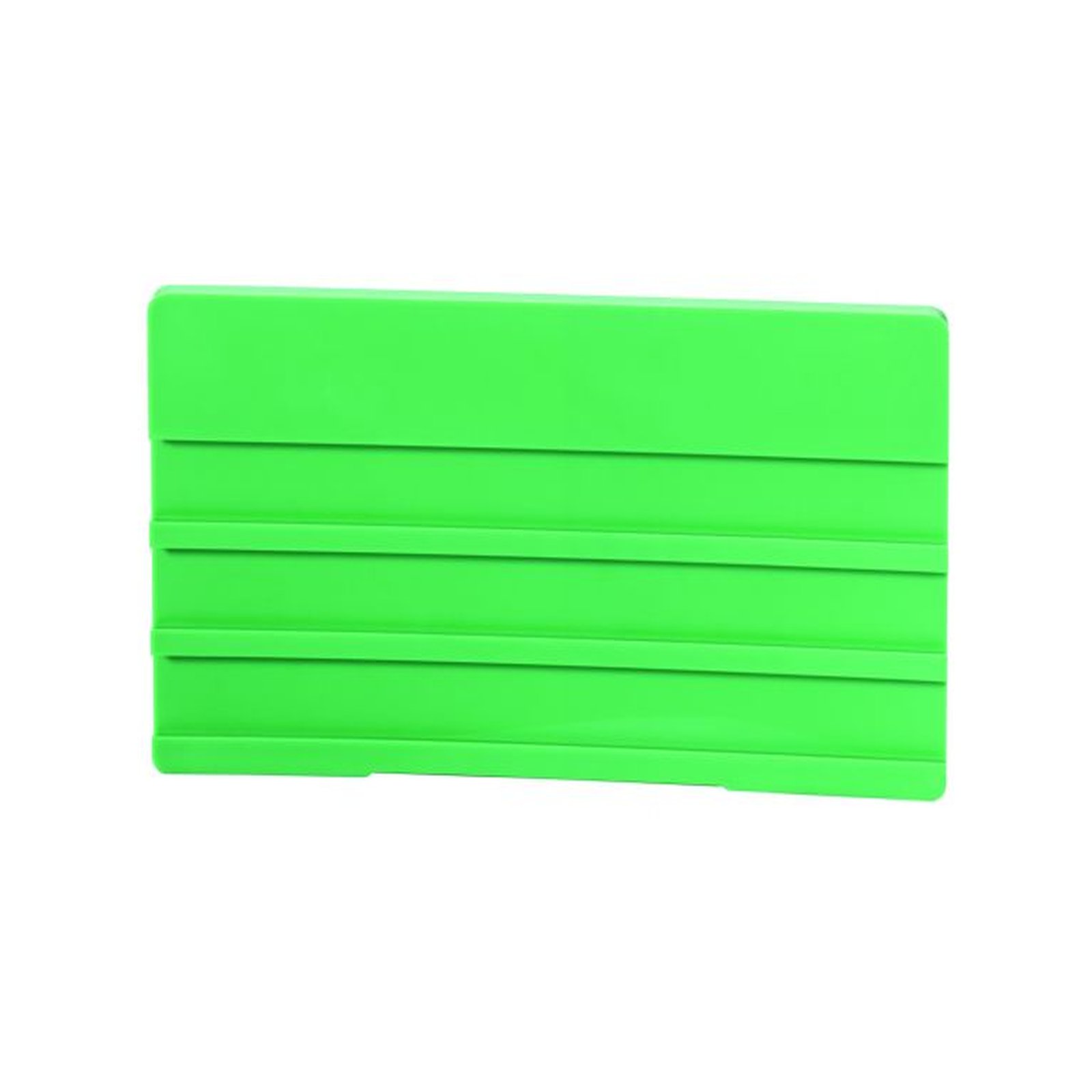 FLAMCO SIMPLEX Bezeichnungsschild Universalhalter Kunststoff weiß 100 x 50 mm 3 Leerleisten F55101.01