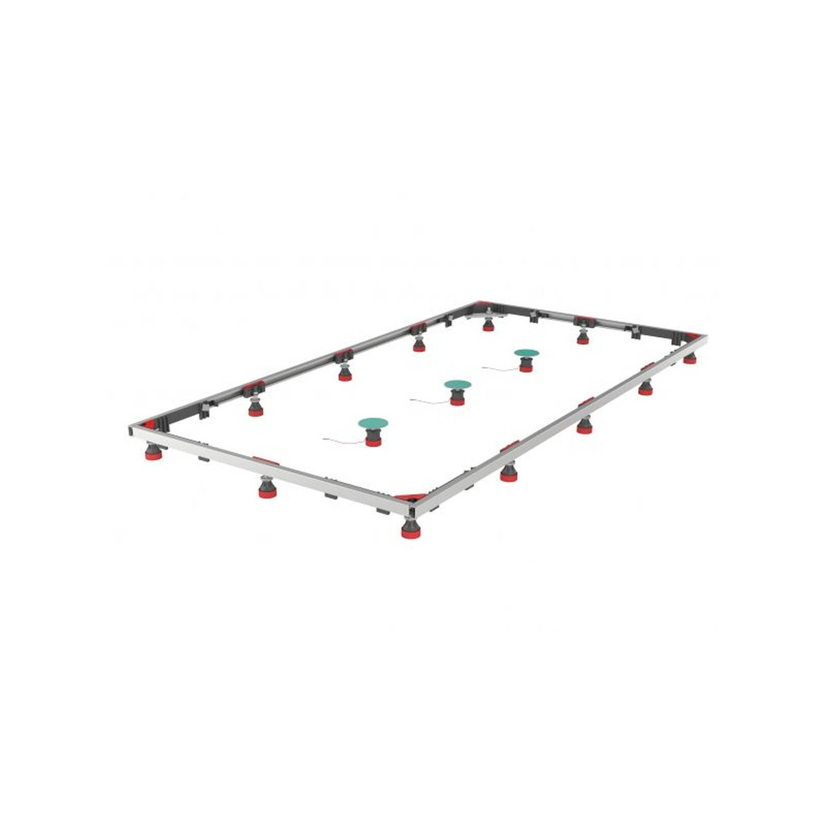 Mepa Montagerahmen SF Rechteck XL 1 100-180 Stahl höhenverstellbar 150184