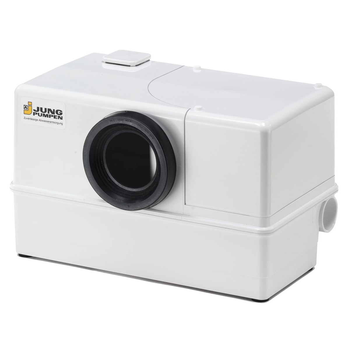 Jung Fäkalienhebeanlage WCfix 260 JP09268 230V 0.25kW Freistromrad Aktivkohlefilter steckerfertig 6kg