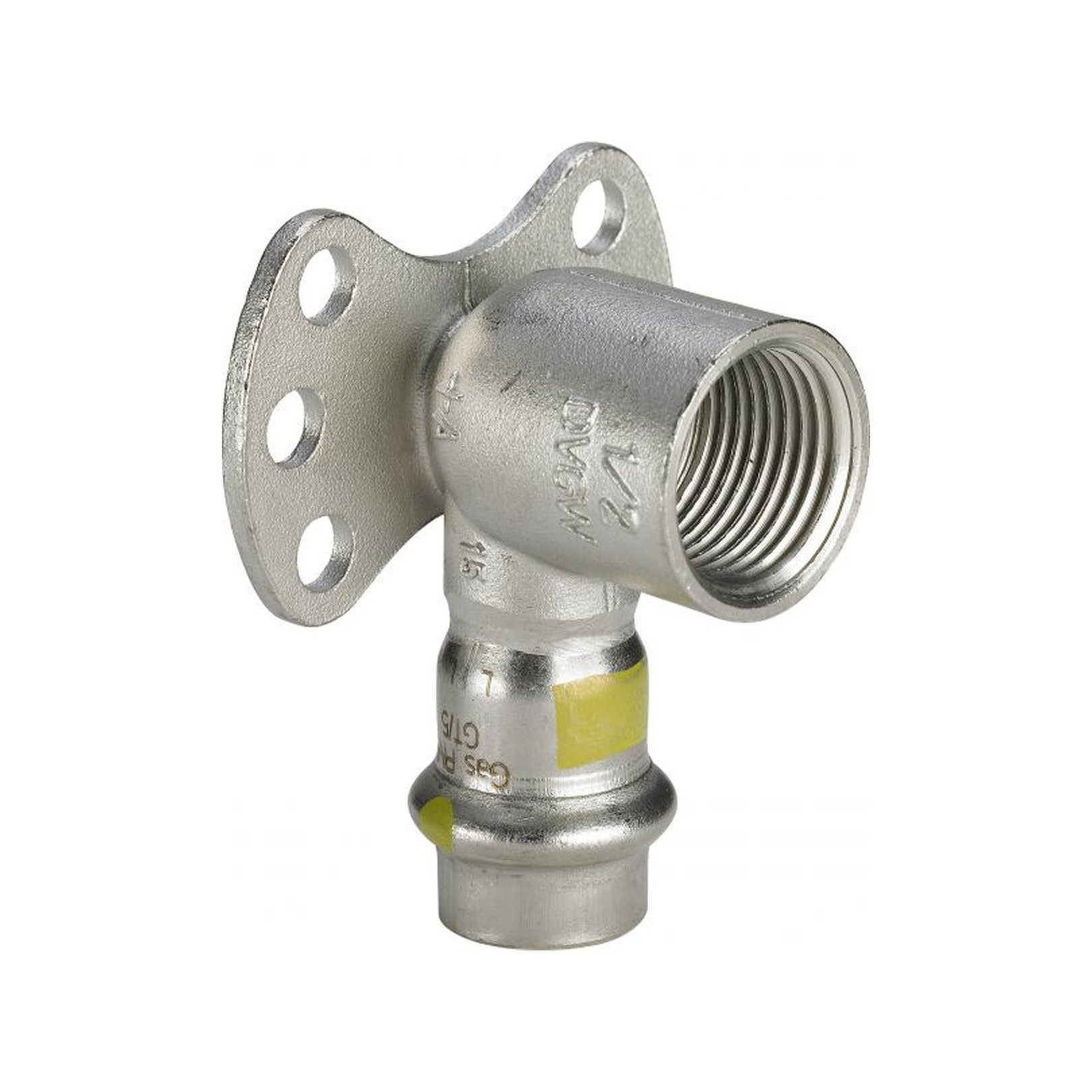 Viega Sanpress Inox G-Wandscheibe 0225.5 Edelstahl Innengewinde SC-Contur 493974