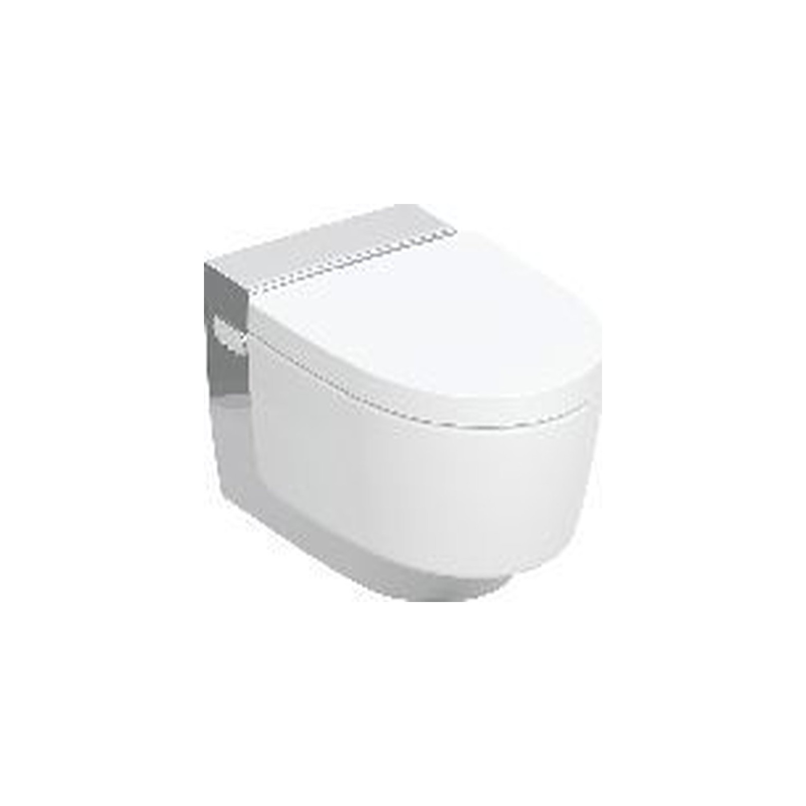 Geberit Dusch-WC AquaClean Mera Classic Wandtoilette TurboFlush WhirlSpray Geruchsabsaugung Softclose 146200211