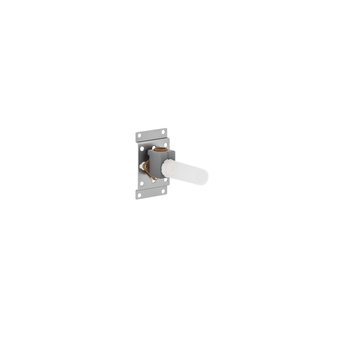 Dornbracht UP-Wandwinkel 1/2 IG 1/2 IG schallgedämmt Manschette Messing 3508597090