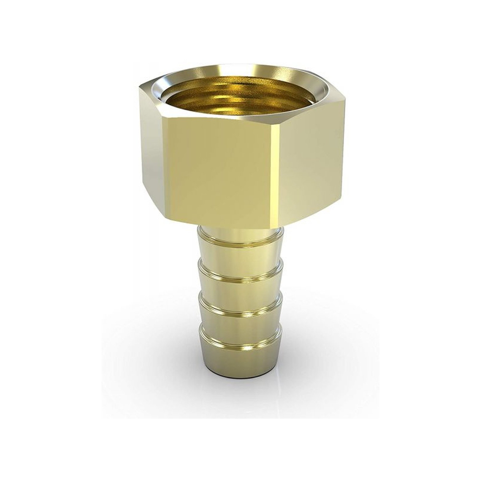 ABA Beul Schlauchtuelle Messing 1-2-Zoll IG 13 mm 10011.523.2